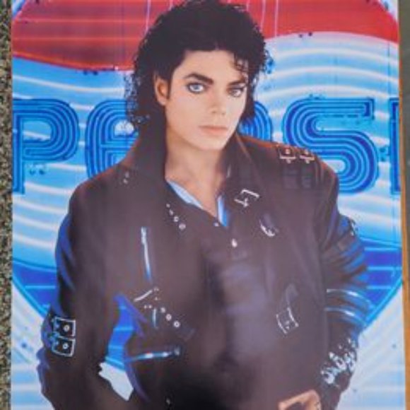 Original Vintage Michael Jackson Pepsi Promo 1988 - Picture 2 of 3